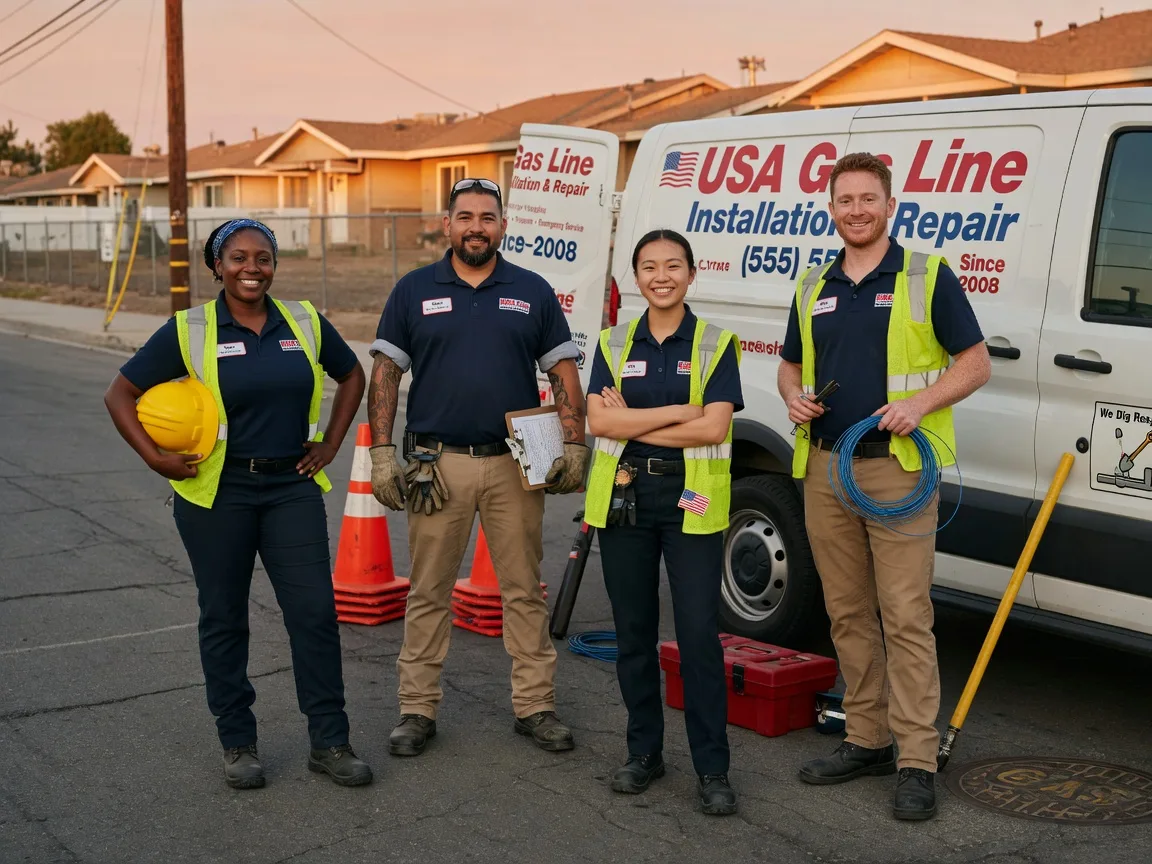 Gas Line Installation company in Dysart, IA